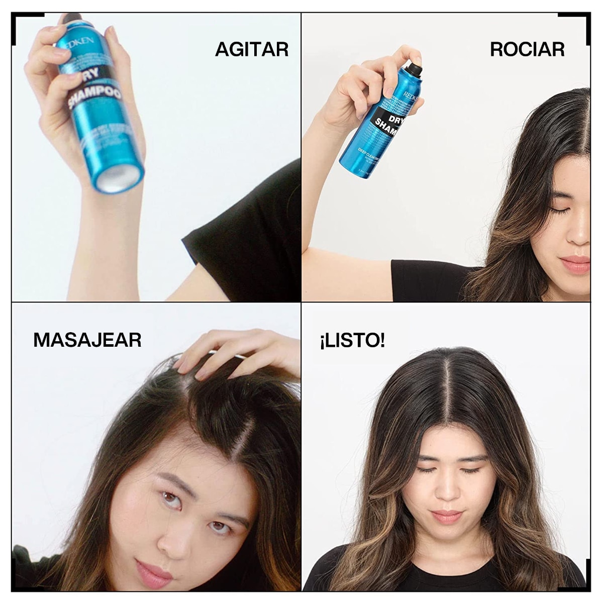 SHAMPOO EN SECO PARA TODO TIPO DE CABELLO